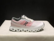 On Cloud 6 Push Sneakers in White and Pink