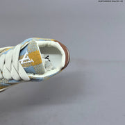 Louis Vuitton Tilted Low Sneakers in Blue and Yellow Check