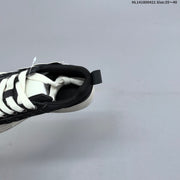 SHOOT BRAND Black and White Platform Sneakers HL141800421