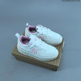 MLB Curve Liner Low-Top Sneakers, White Multi-Color