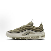 Nike Air Max 97 Sneakers, Olive Green and White, FB9619-002