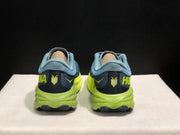 HOKA Speedgoat 5 Trail Running Shoes, Blue and Lime