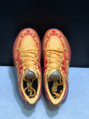 HOKA Speedgoat 6 Trail Running Shoes, Orange and Yellow