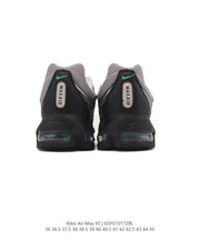 Nike Air Max 97 Grey and Black Sneakers EDE1017ZBL