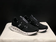 On Cloudsurfer Black and White Running Shoes