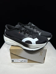 On Cloudboom Max Running Shoes, Black/White