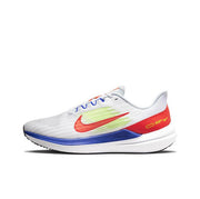 Nike Air Winflo 9 Running Shoes DX3355-100 White Red Blue
