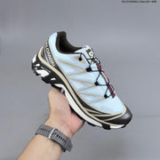 Salomon XT-6 GTX Trail Running Shoes, Ice Blue and Black