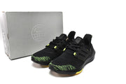 adidas UltraBoost 22 Running Shoes, Black/Solar Yellow GX5915