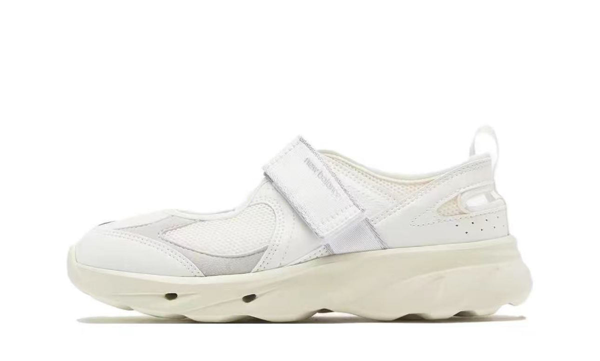 White Mesh Strap Sneakers SD2202WH