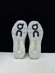 On THE ROGER Clubhouse Pro Tennis Sneakers Black and White