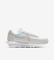 Nike x sacai LDV Waffle White Nylon Sneakers BV0073-101