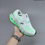 On Cloudrunner 3 Max Running Shoes White Green