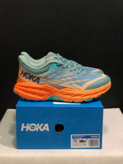 HOKA Speedgoat 5 Trail Running Shoes Blue Orange