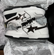 BAPE SK8 Sta Sneakers White Black 1H80-291-020