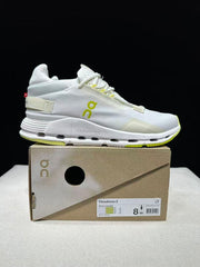 On Cloudnova 2 Sneakers White and Lime