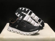On Cloud 6 Coast Sneakers in Black and Brown