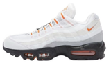 Nike Air Max 95 White Orange Sneakers