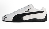 Puma White and Black Low-Top Sneakers