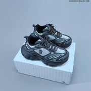MLB Winner Chunky Low-Top Sneakers in Gray and White