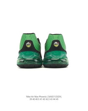 Nike Air Max Phoenix Black and Green Sneakers SAG112ZVL
