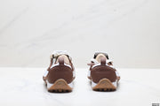 Nike Jacquemus Low-Profile Sneakers in Brown and White