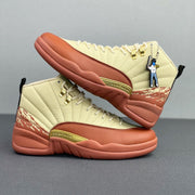 Jordan 12 Retro Eastside Golf Sneakers Cream Brown DV1758-108