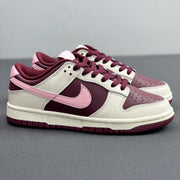 Nike Dunk Low Valentine’s Day Sneakers Burgundy Pink DR9705-100