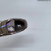 Louis Vuitton Trainer Sneakers in Brown Monogram Print
