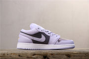 Air Jordan 1 Low GS Oxygen Purple Sneakers 554723-505