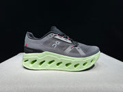 On Cloud eclipse Running Shoes in Gray and Lime