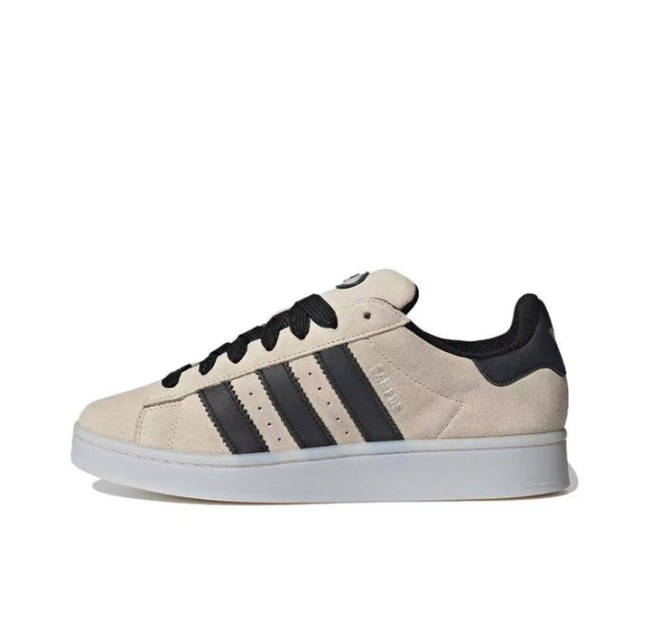 adidas HQ8711 Platform Sneakers in Beige and Black