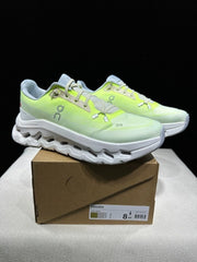 On Cloudtilt Sneakers in Lime and Ivory