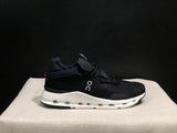 On Cloudnova 1 Black and White Sneakers