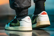 Nike Air Jordan 1 Low Travis Scott Olive Sneakers DZ4137-106