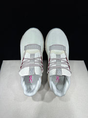 On Cloudnova 2 Sneakers in Ivory and Pink