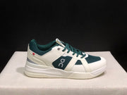 On The Roger Clubhouse Pro Sneakers White Dark Green