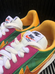 Nike LDV Waffle Sacai BV0073-301 Green Pink Sneakers