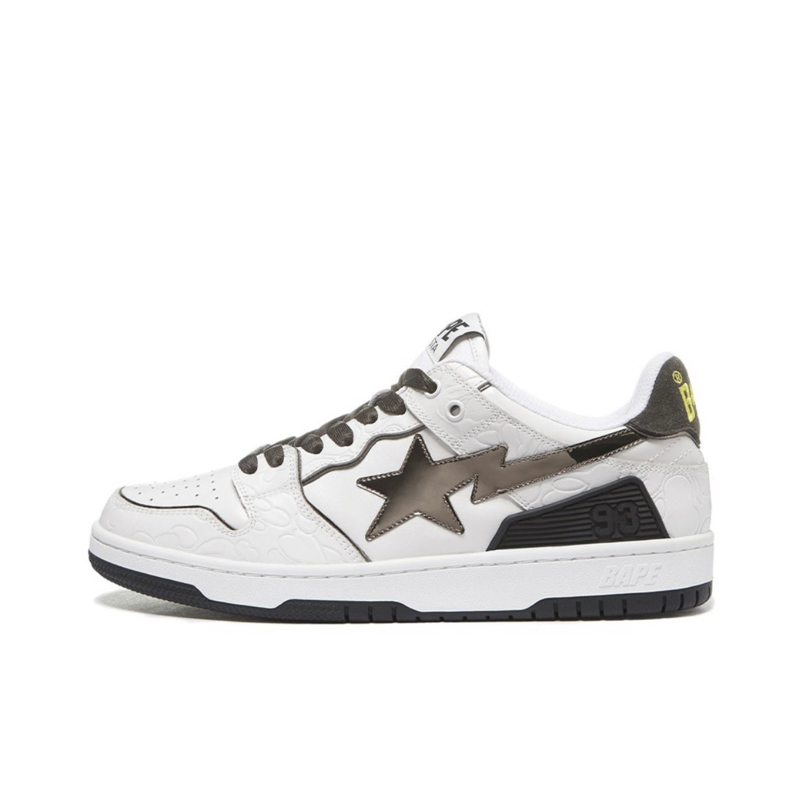 BAPE SK8 Sta Sneakers White Black 1H80-291-020