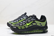 Nike Air Max 720 Black and Volt Green Sneakers