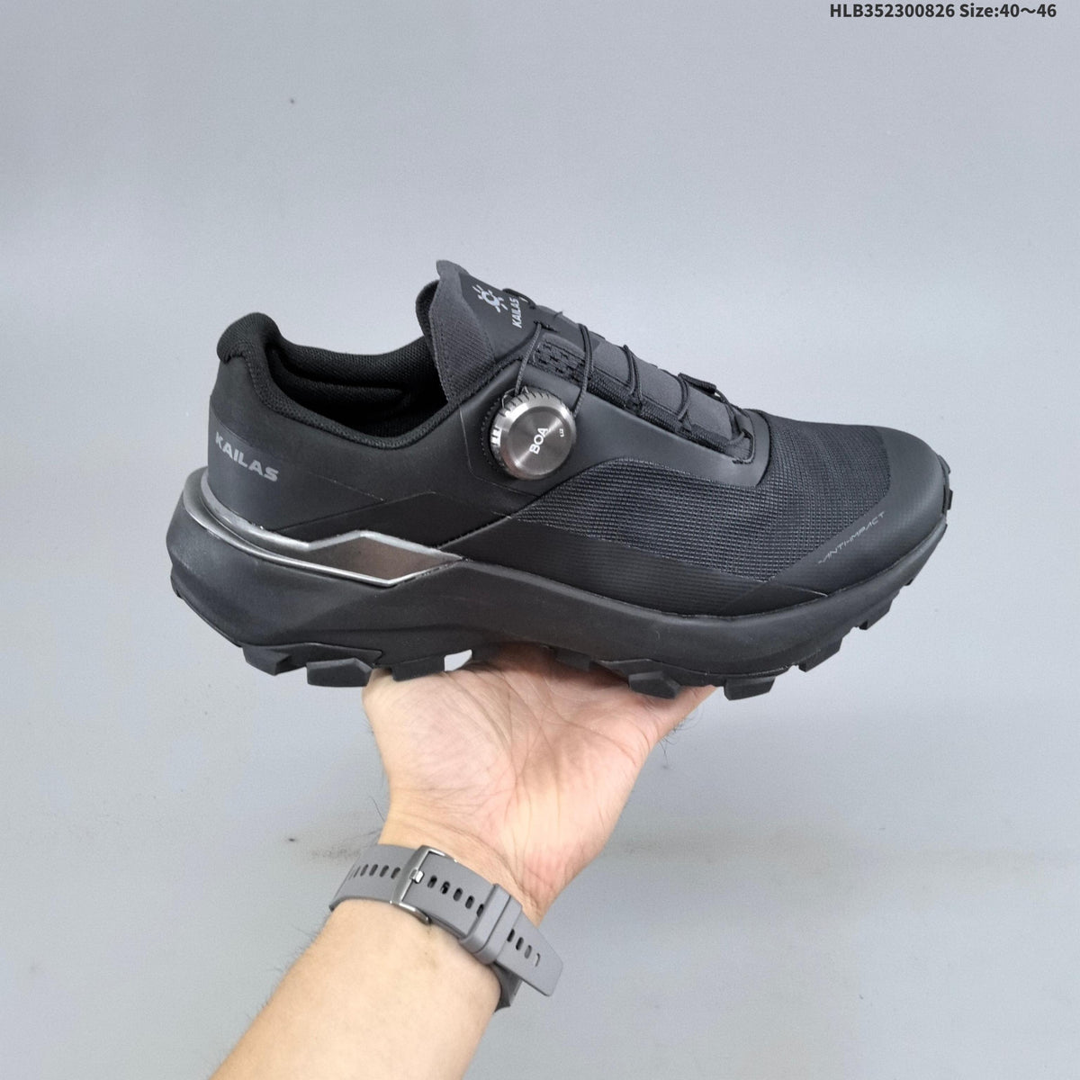 KAILAS Fuga Du BOA Trail Running Shoes, Black