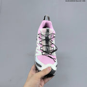 Salomon XA PRO 3D Trail Running Shoes in Pink and White