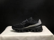 On Cloud X Sneakers in Black and Silver