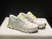 On Cloud X 4 Sneakers, White and Yellow