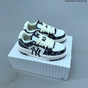 MLB New York Yankees Platform Sneakers, Navy and White