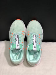 On Cloudsurfer Sneakers in Pale Green and White