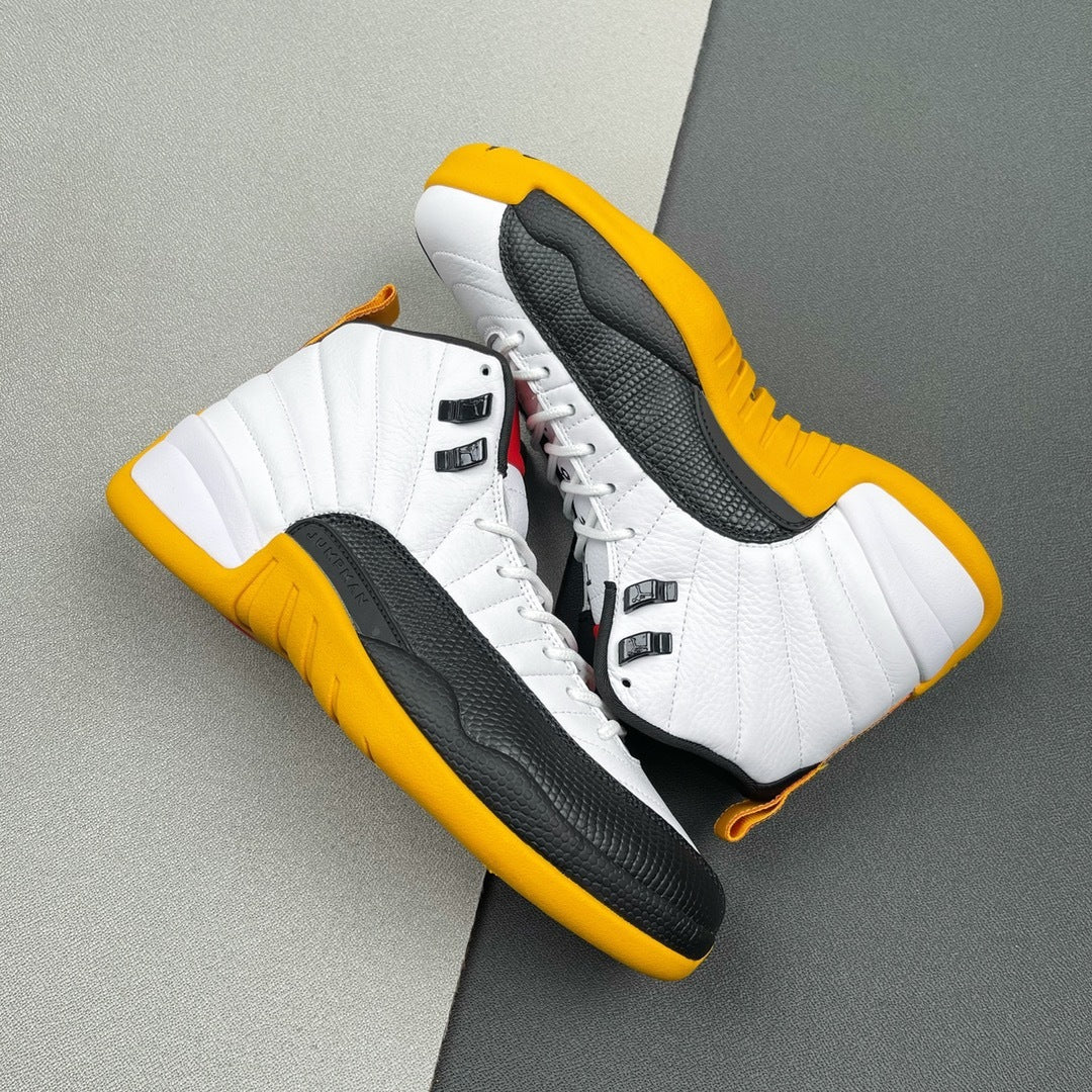 Jordan Air Jordan 12 25 Years in China White Black Yellow DR8887-100