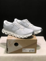 On Cloud 6 Gray and White Sneakers