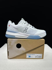 On THE ROGER Advantage Pro Court Sneakers, Ice Blue