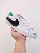 Nike Blazer Low 07 Sneakers, White and Black